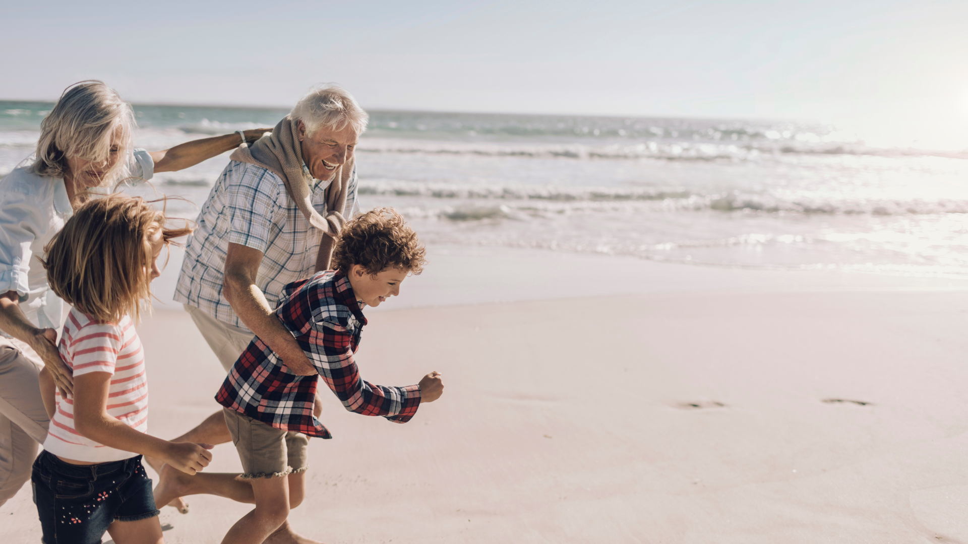 mer joie grands parents petits enfants